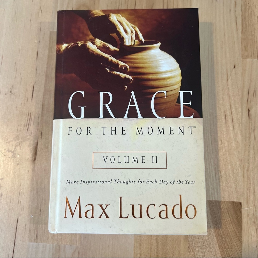 📚BUY 2 GET 1 FREE Grace For The Moment by Max Lucado